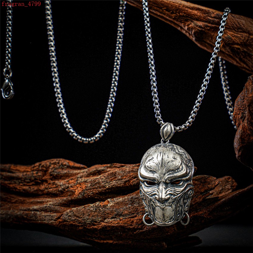 The Legend of Tang Dynasty’s Captors VII Official Theme Mask Necklace Pendant