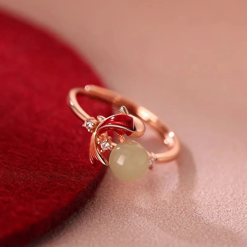 Sterling Silver Ring Open Heart Stackable Wedding Adjustable Unisex Jewelry