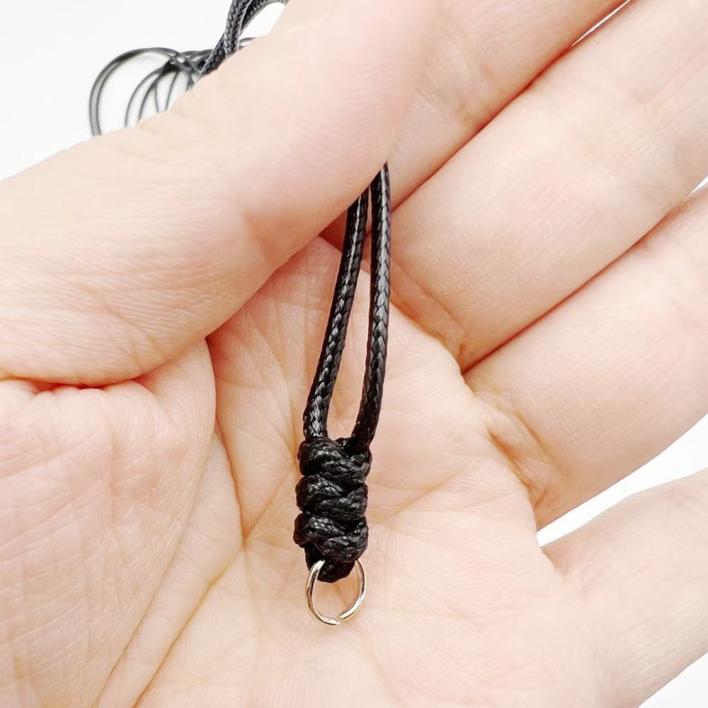 100PCS 18” Leather String Charms Necklace Cords Wholesale Rope Bulk Lot Cords