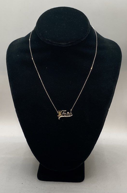 Sterling Silver 925 Cross & Faith Necklace Bracelet CZ Jewelry Lot 15.7g