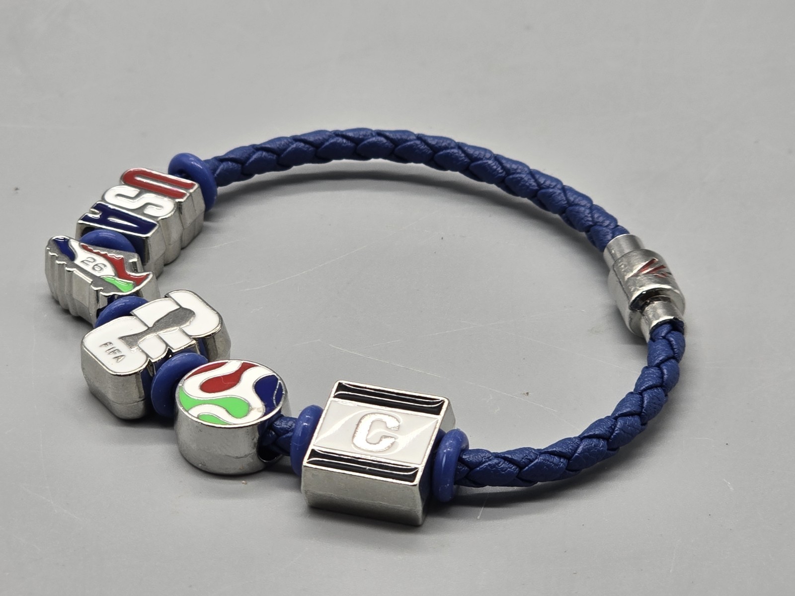 FIFA World Cup 2026 Bank Of America USA Fan US Team Charm Bracelet Collectible