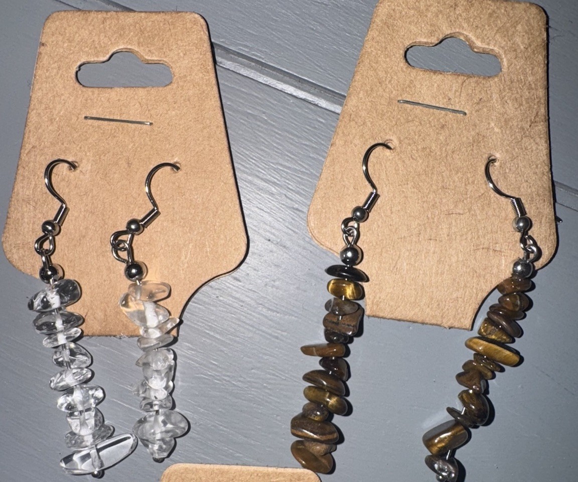 Bohemian Crystal Earrings Various Colors BOHO Fashion Earrings Jewelry