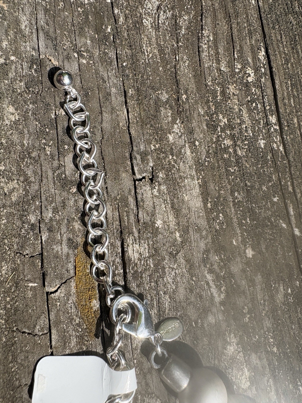 Chico’s Necklace Women’s Silver Tone Beaded City Boho Long Vintage