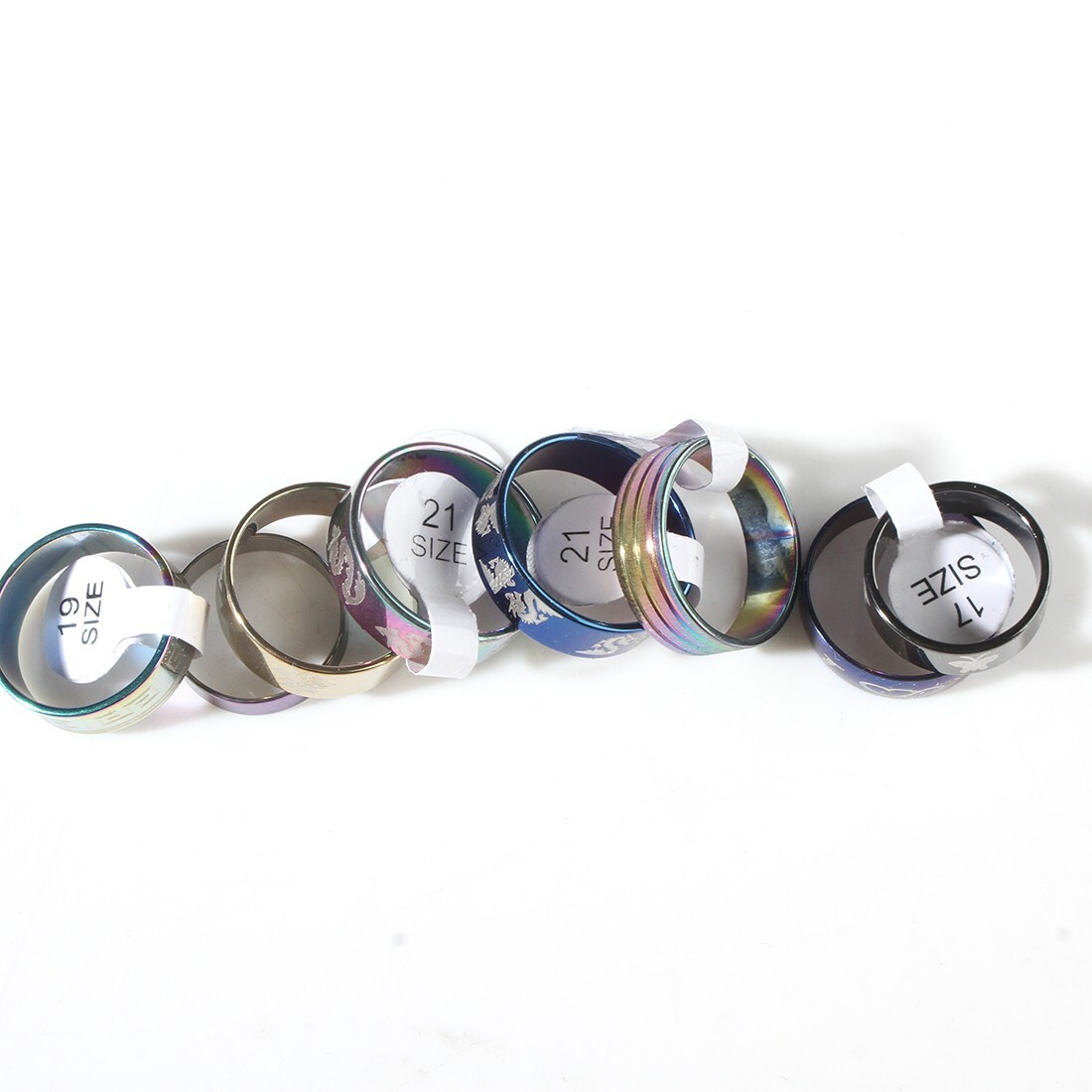 LOT 50pcs Stainless Steel Rings Wholesale Men Women Fashion Jewelry lot