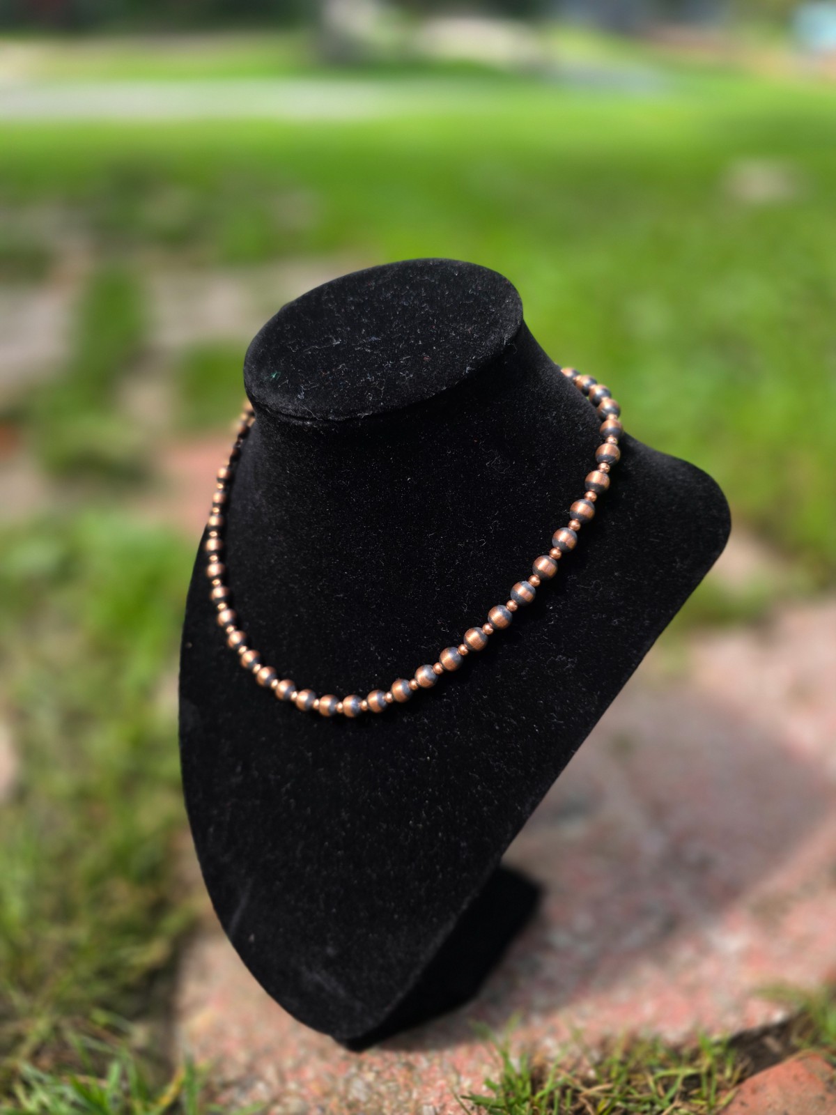 16in copper necklace. Brand new with tag. Size 16 in long.
