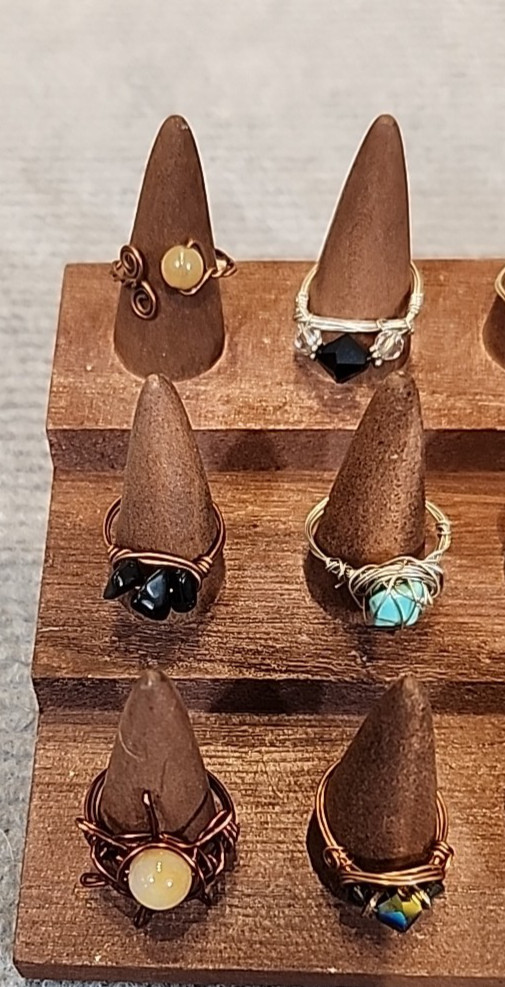 Jewelry 18 Wire Wrapped Celtic Theme Rings Sized See Description Lot #153