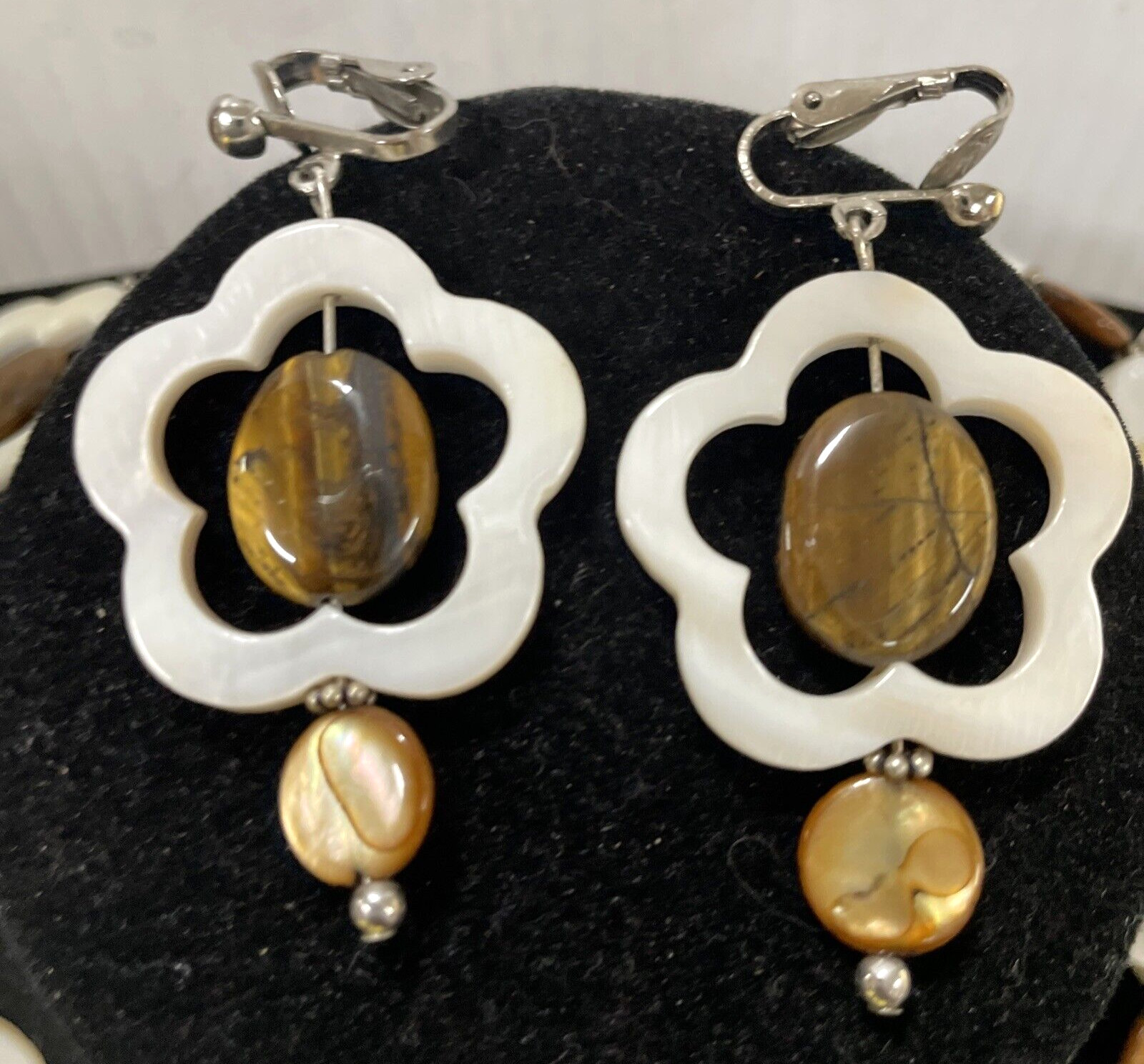 Donna Dressler 22.5″ Necklace and Matching Earring Set – VINTAGE **RARE!!!!