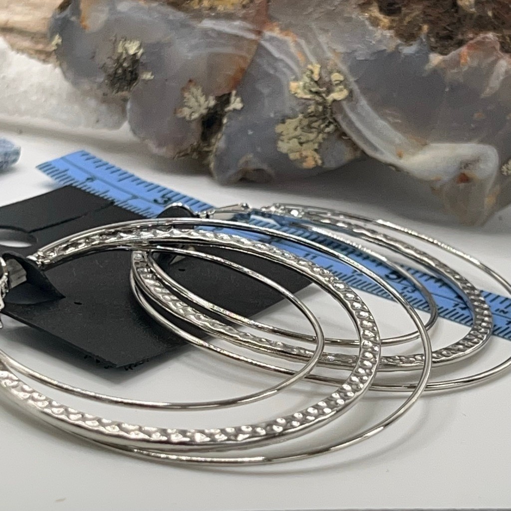 Gennaro layered hoop earring