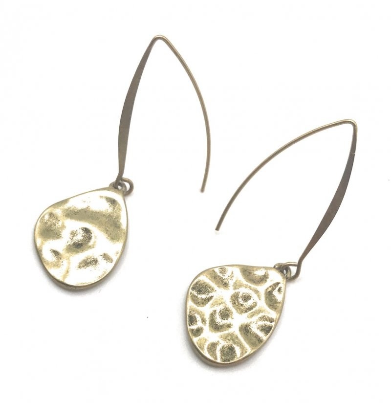Premier Designs Jewelry Goldtone CONTEMPO Earrings New
