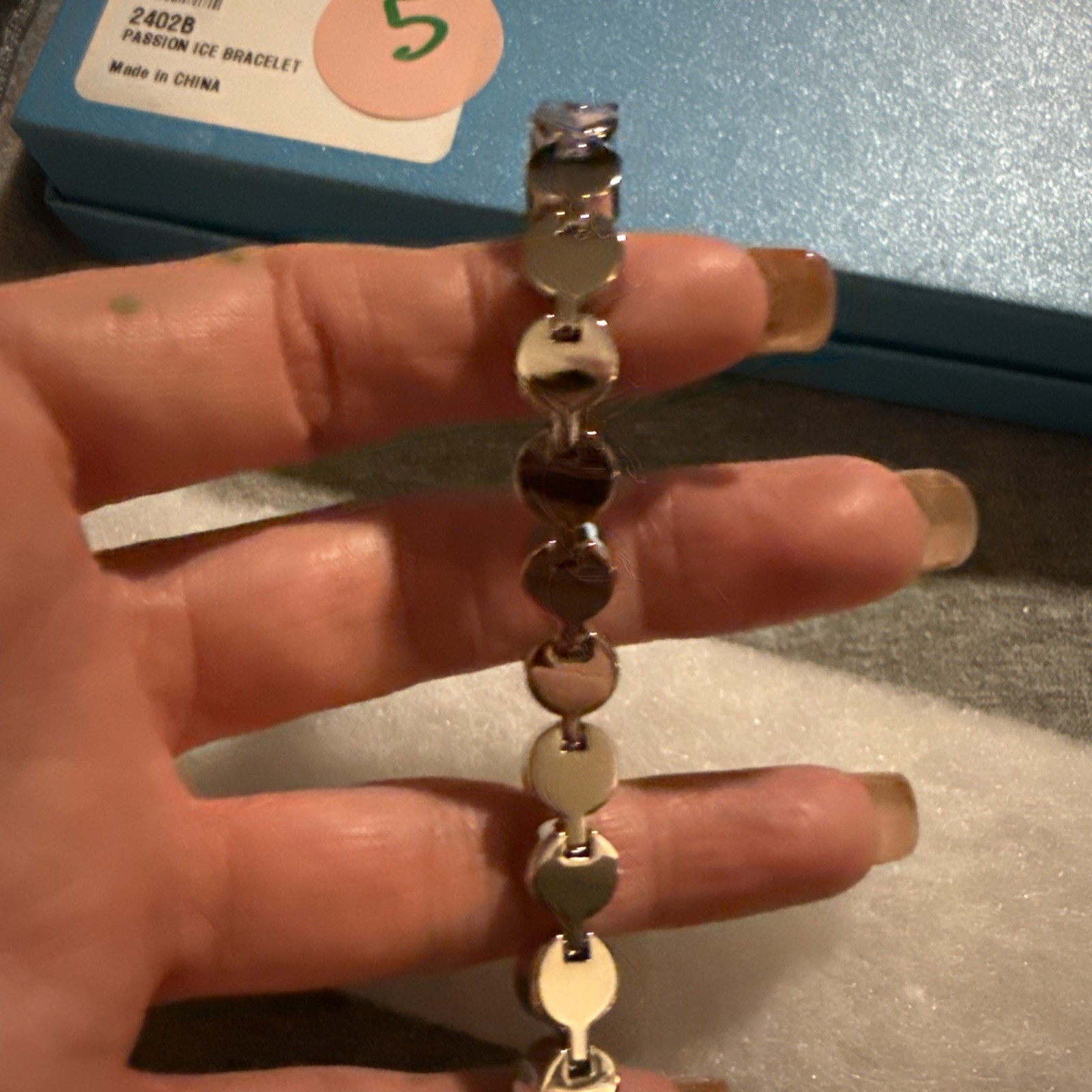 Touchstone Swarovski Passion Ice Bracelet