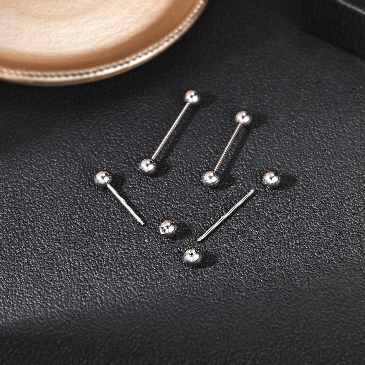 1 Pc Stainless Steel Long Industrial Barbell Piercing Cartilage Earring Jewelry