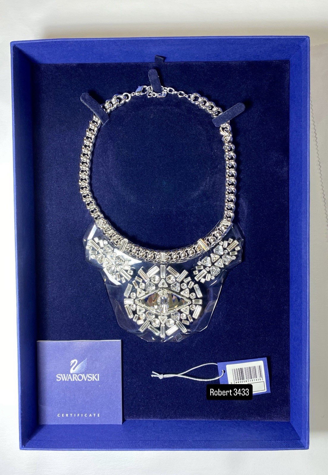 Swarovski Gorgeous Crystal Necklace! Brand New!