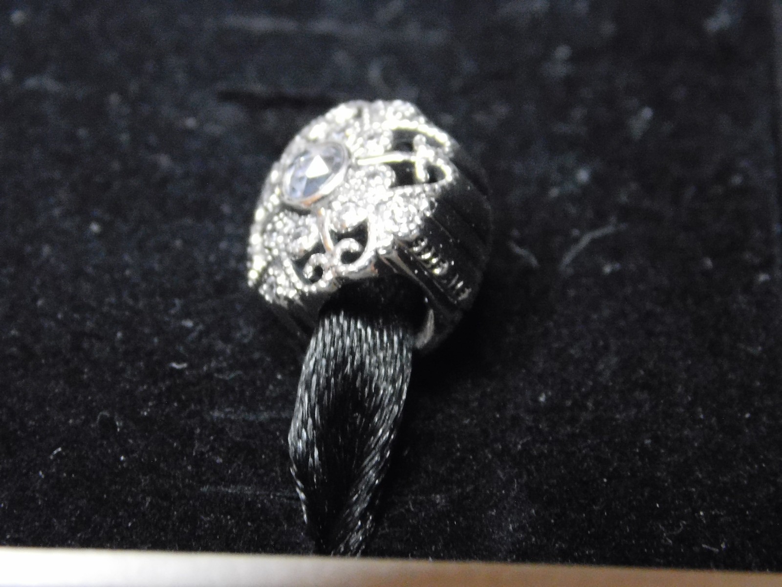 Authentic Pandora FAIRYTALE BLOOM Clear Charm 791961CZ RETIRED