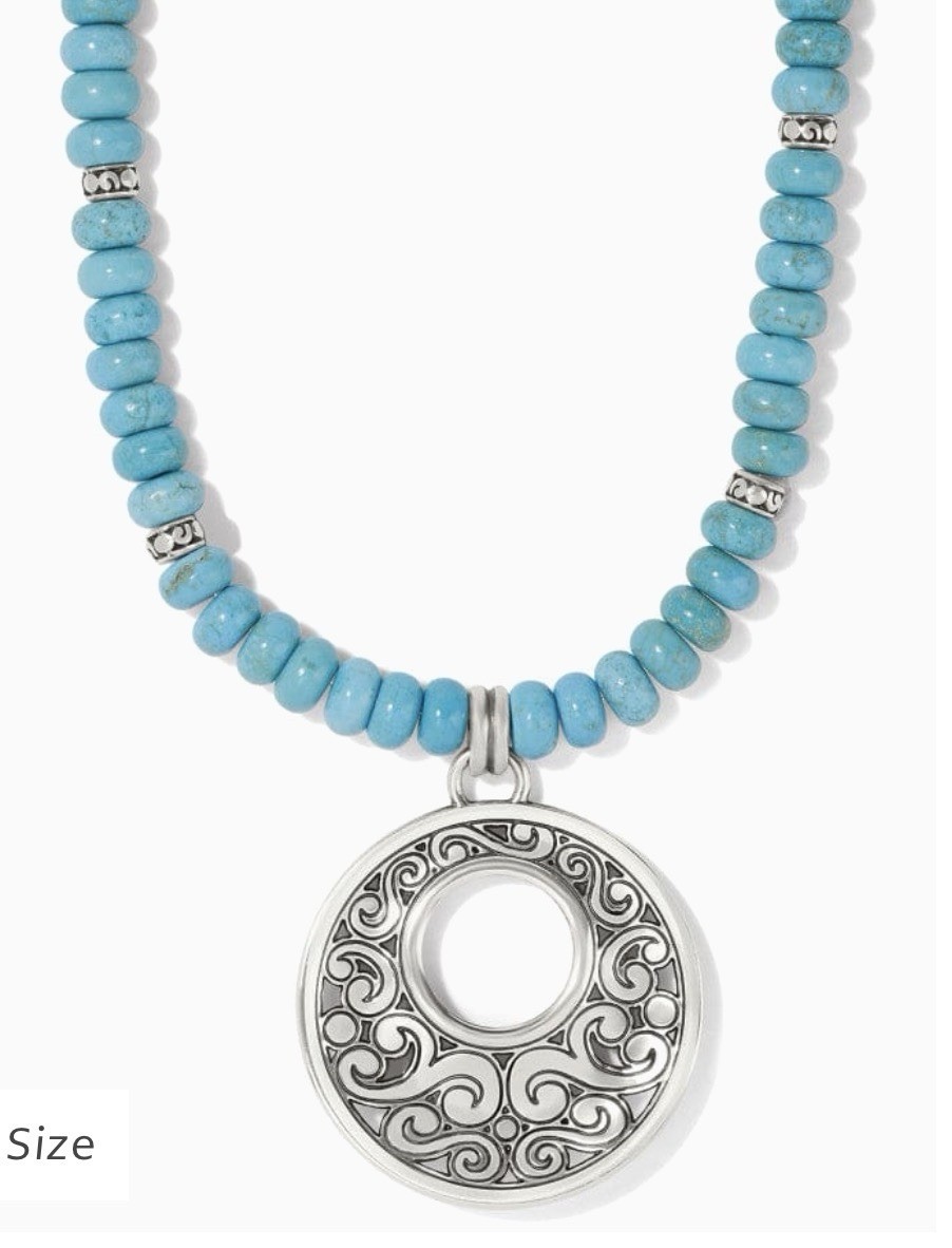 Brighton Contempo NUEVO AZUL Necklace Boho Style JM 7360 NWT List $158