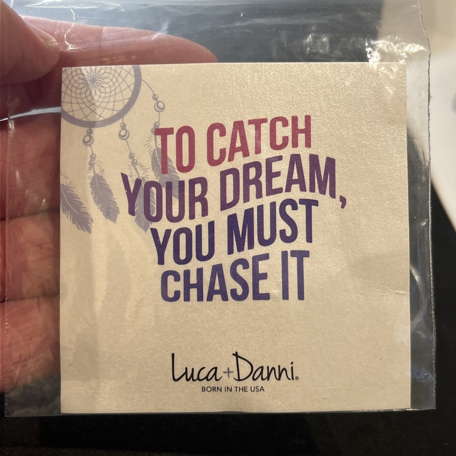 Luca & Danni Dreamcatcher Bangle Bracelet Regular Size New with tags
