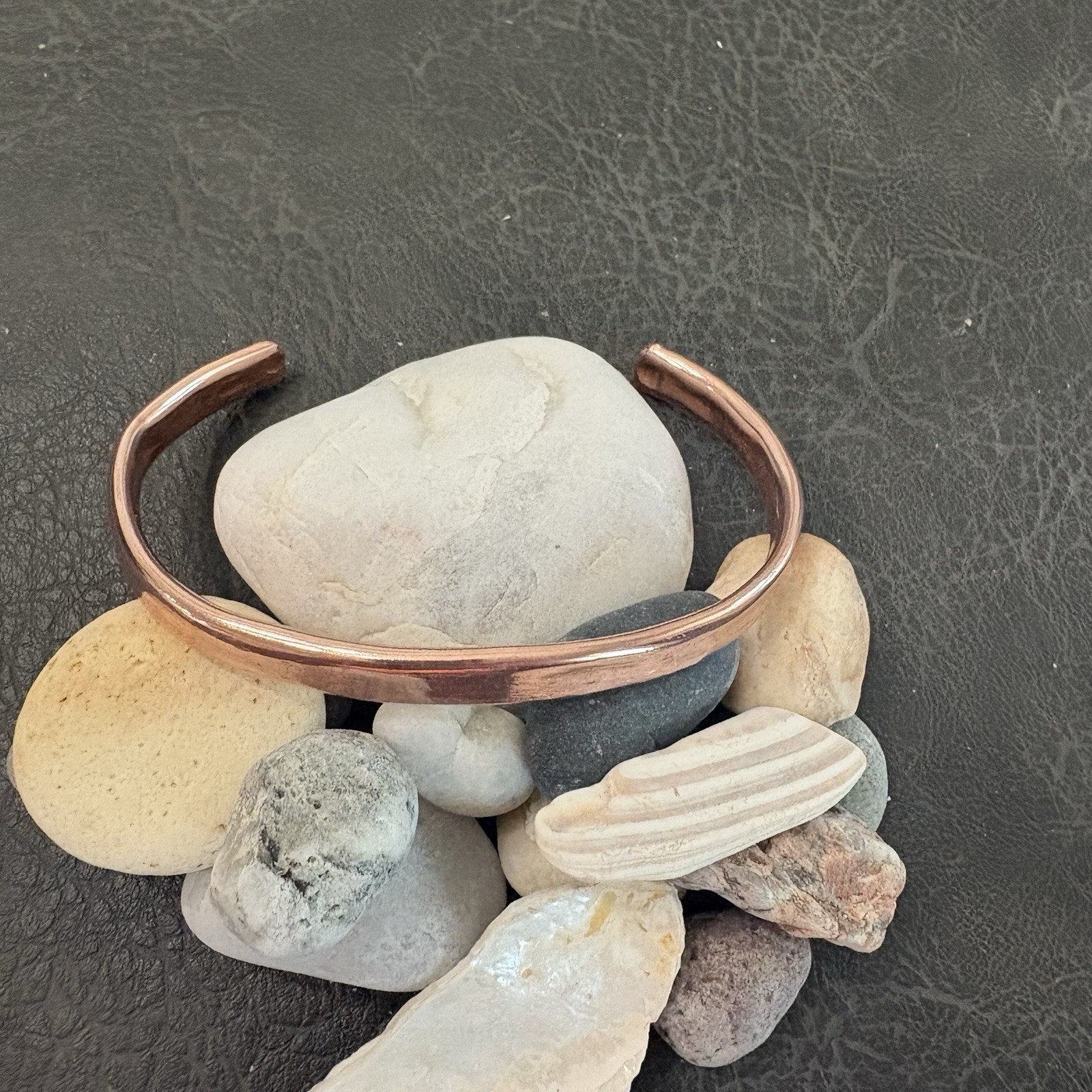 100% Pure Copper Handmade 1/8” Anklet Cuff Men’s Women’s Unisex