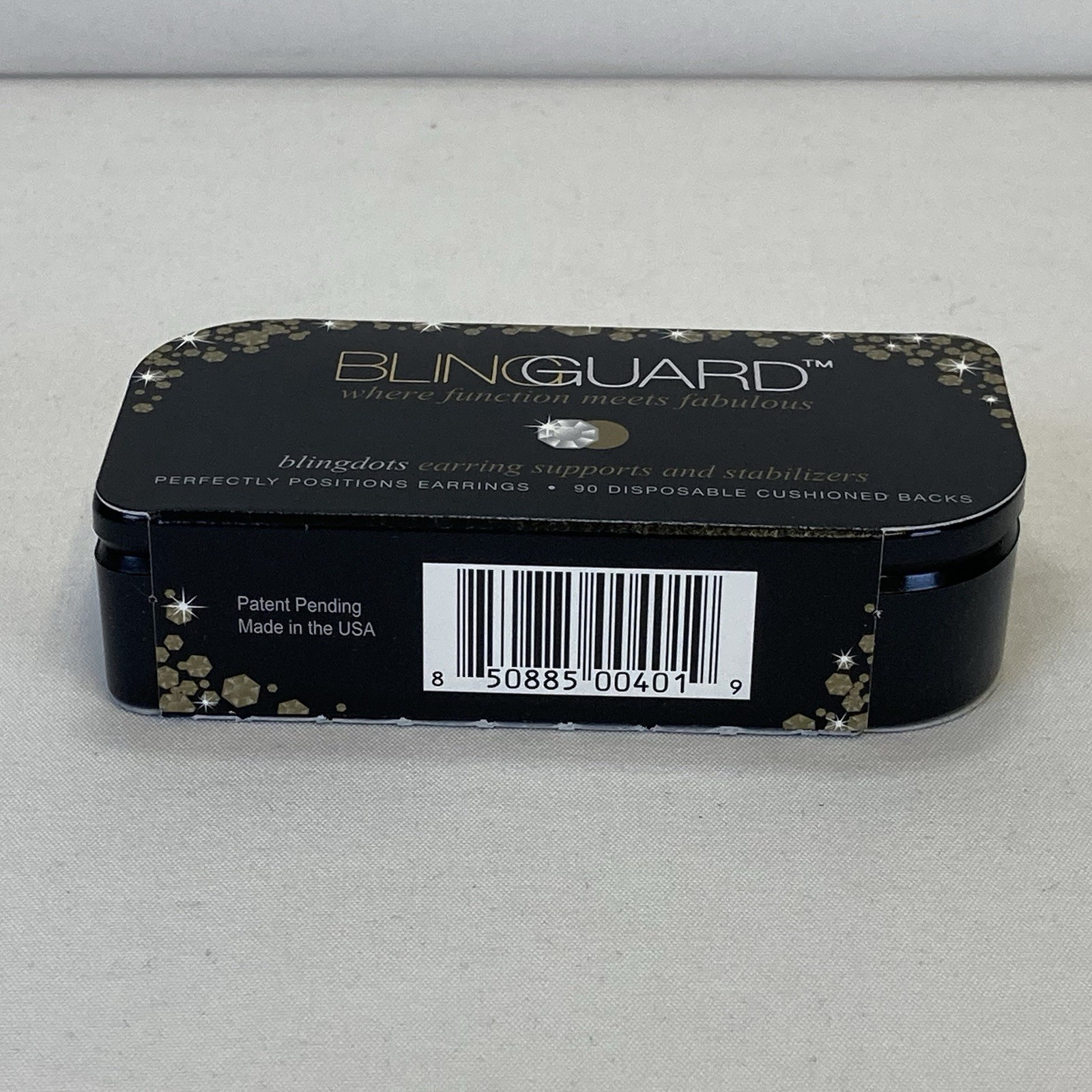 1 Pack BlingGuard Bling Dots Earring Supports & Stabilizers 45 pairs, 90 dots