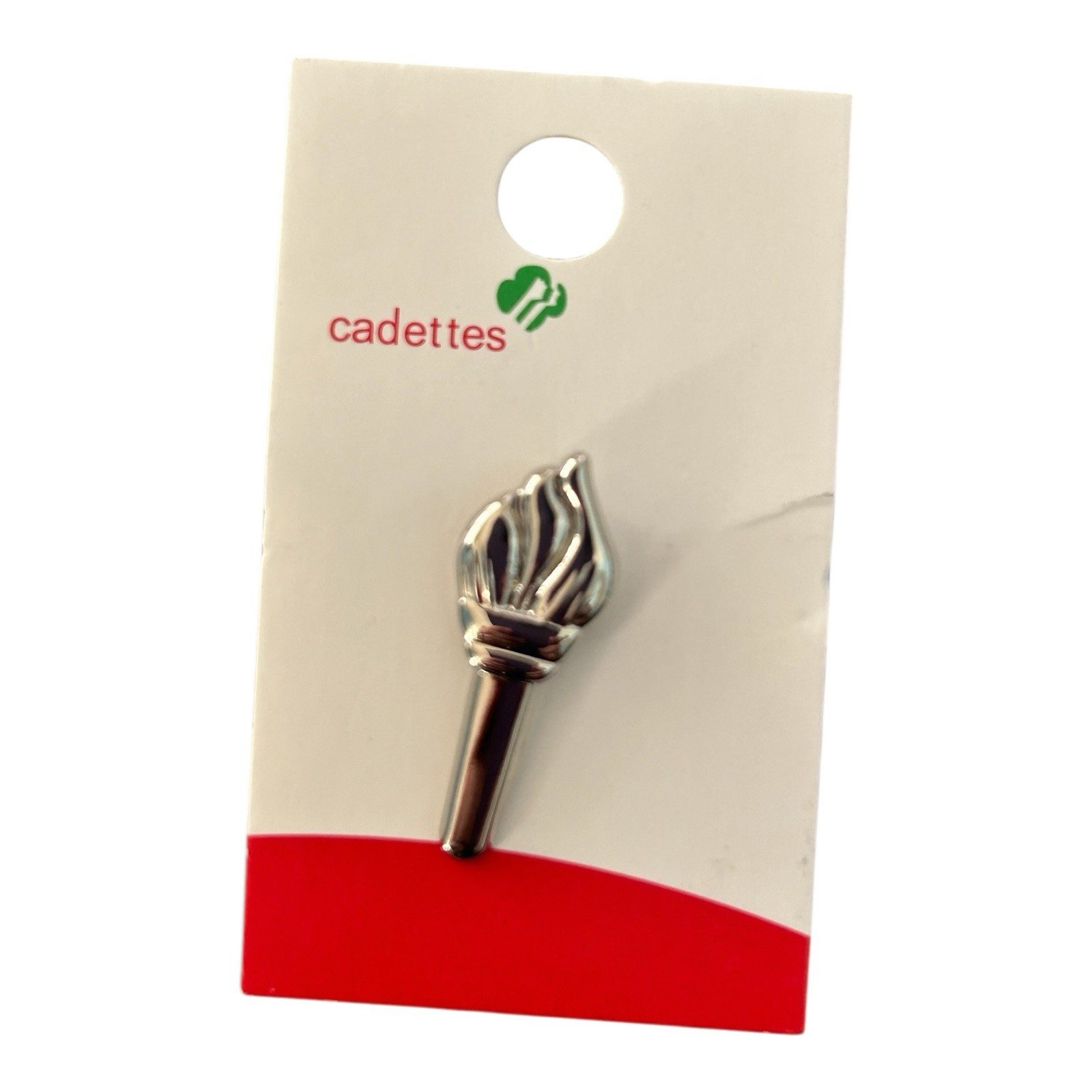 NEW Girl Scout Pins Membership Safety Faith Silver Torch Vintage and Modern