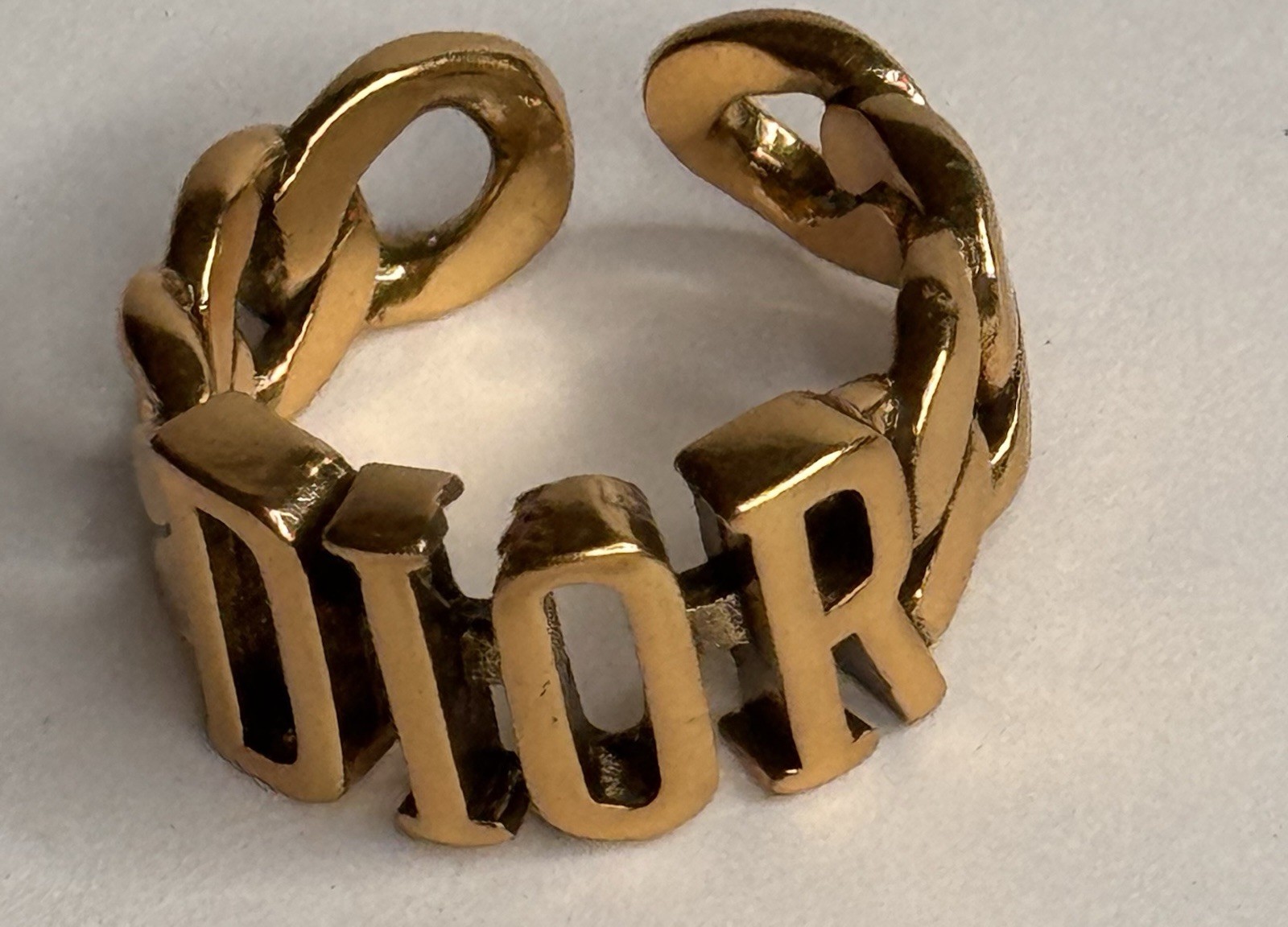 Christian Dior Rings and Fendi Gold Tone And Silver Size 6 USA