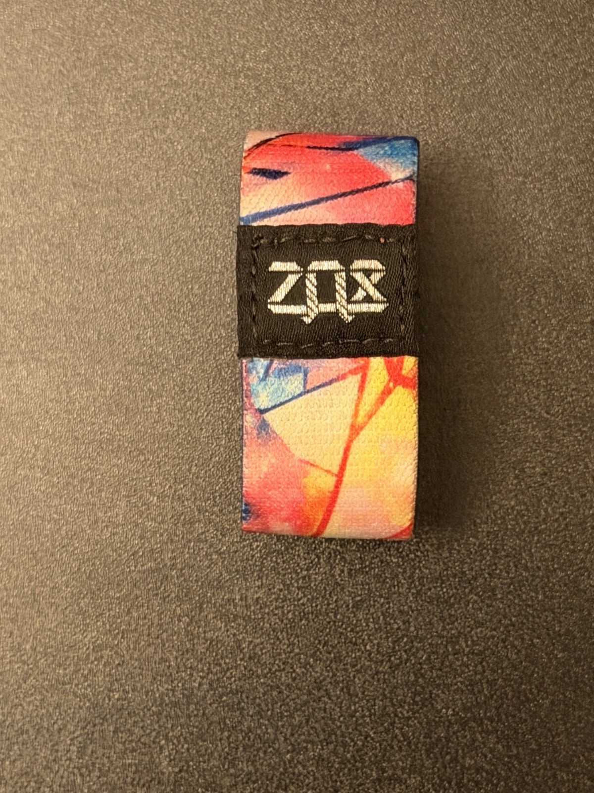 OOS LUMI ZOX ‘Shatter the Darkness’ *CUSTOM XS* Fabric Bracelet #2233
