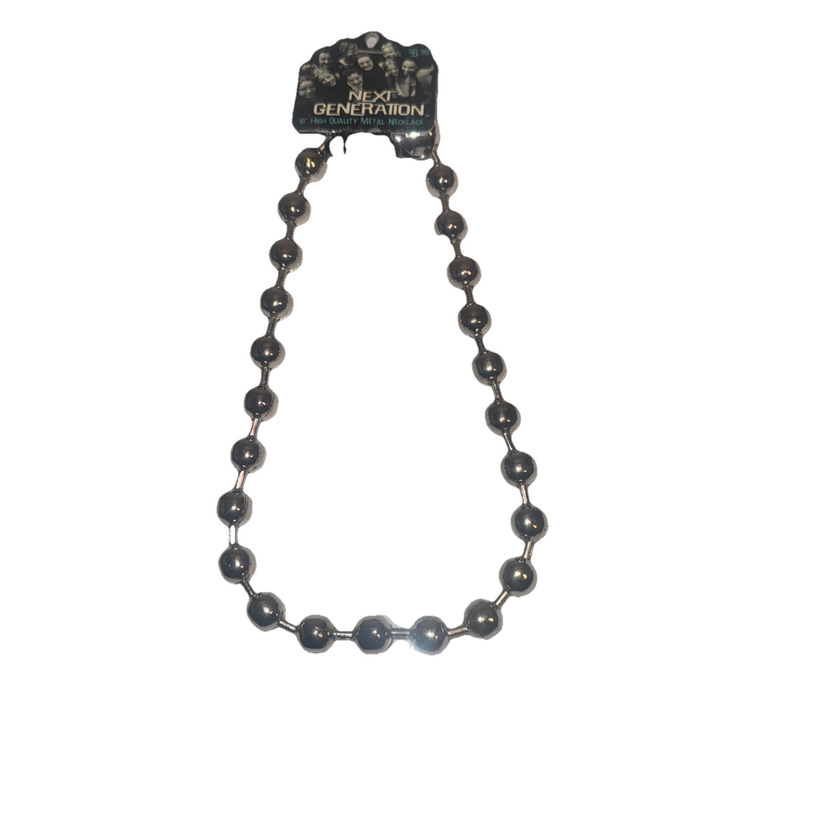 Vintage 2005 Novelty Inc Next Generation 18″ Heavy Chunky Ball Chain Necklace