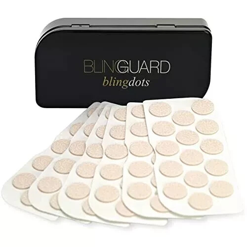 1 Pack BlingGuard Bling Dots Earring Supports & Stabilizers 45 pairs, 90 dots
