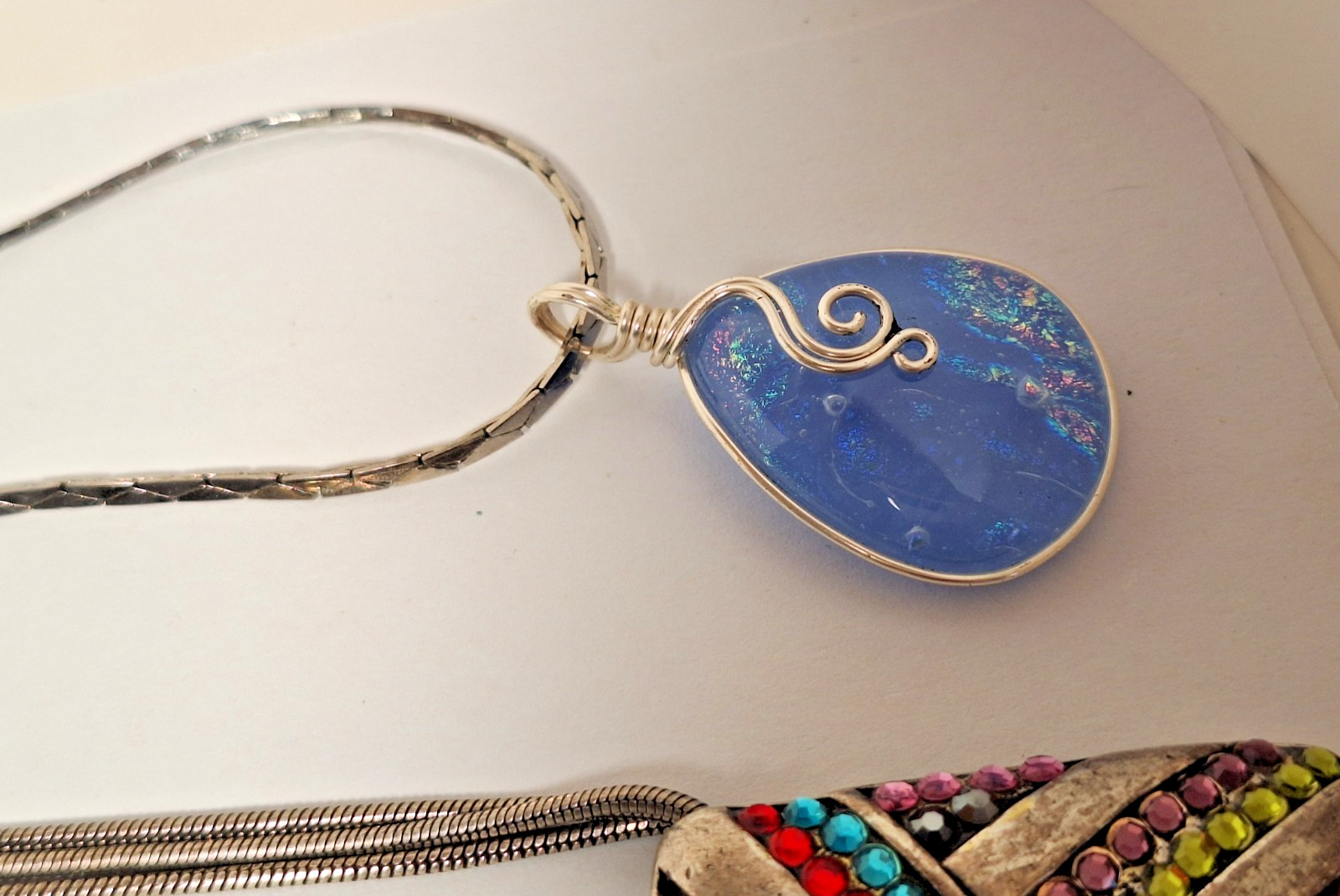 Lot of 5 Branded, Unbranded Fashion Necklaces & 1 With Sterling Silver Pendant