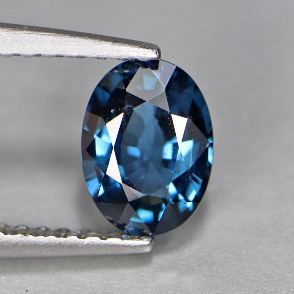 1.02 CTS NATURAL BLUE SPINEL OVAL SHAPE LOOSE GEMSTONE FROM BURMA
