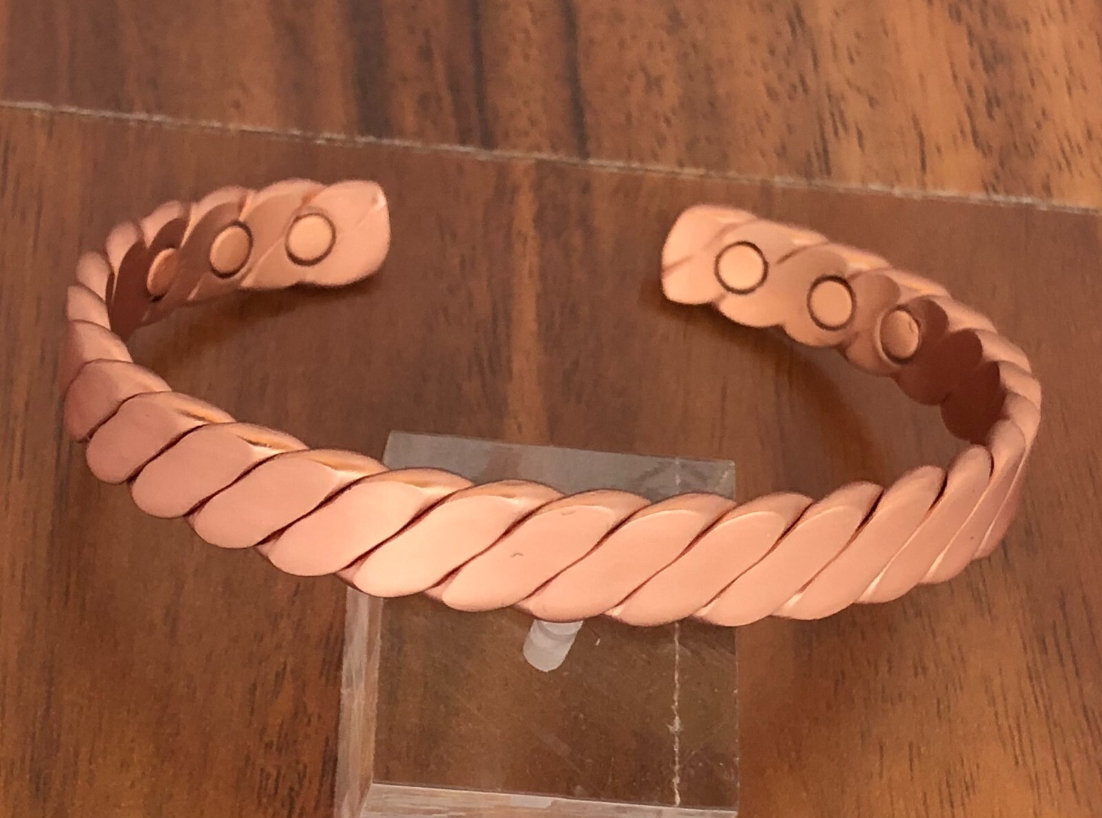 Pure Copper Magnetic Bangle Bracelet Arthritis Pain Relief Energy Cuff Twist