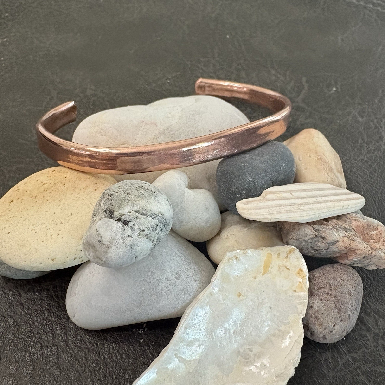 100% Pure Copper Handmade 1/8” Anklet Cuff Men’s Women’s Unisex