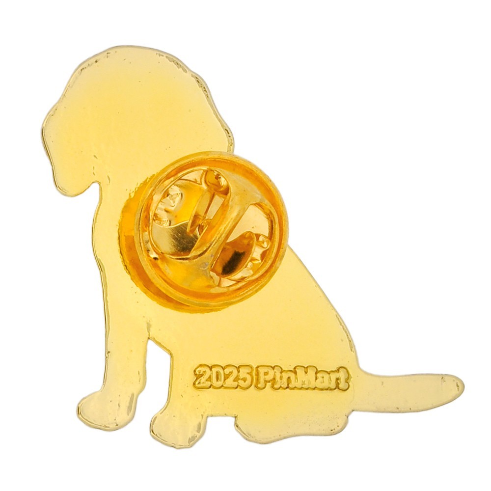 PinMart’s Beagle Lapel Pin – 3D Enamel Dog Pin