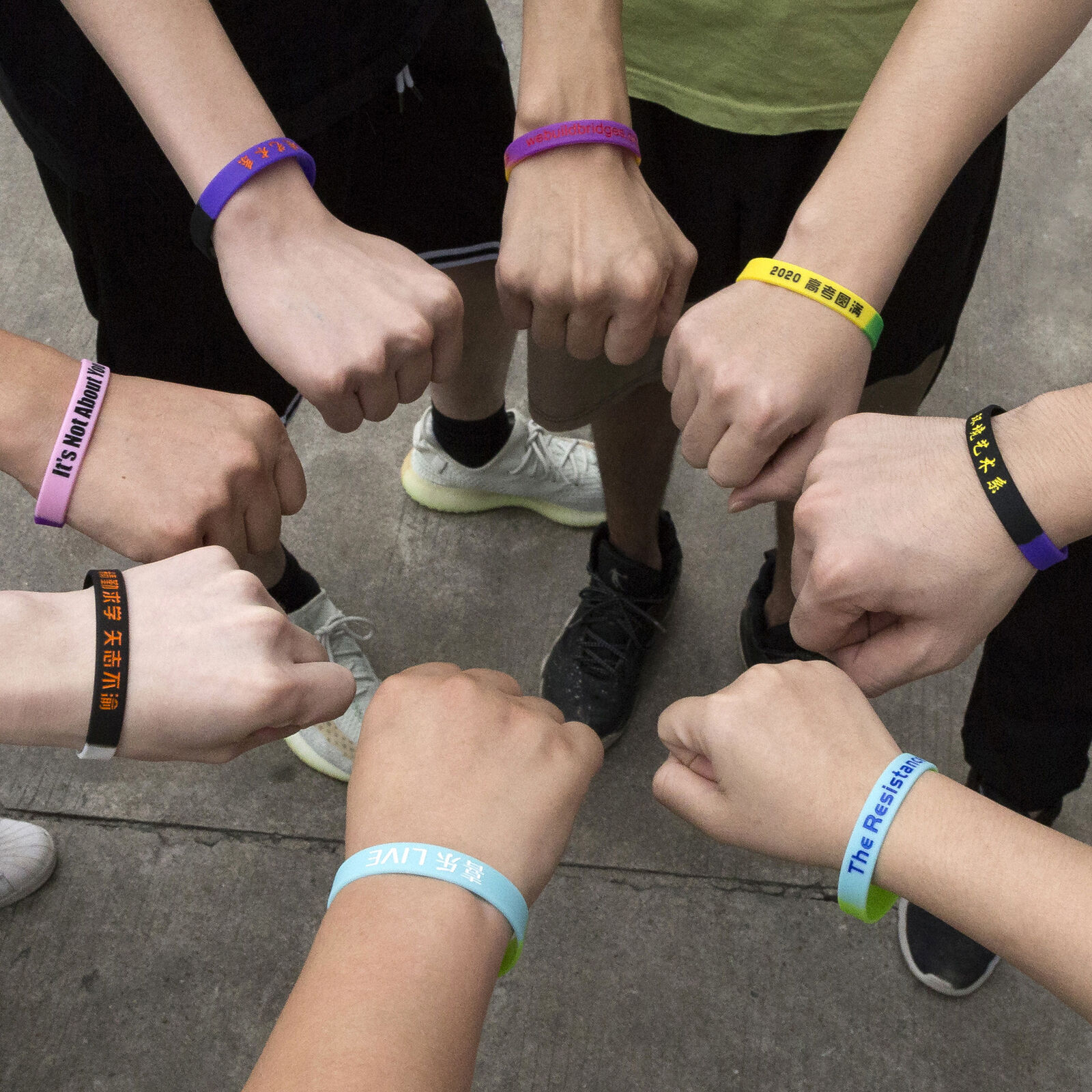 2-5pcs Custom Engraved Silicone Wristbands – Personalized Luxe Rubber Bracelets