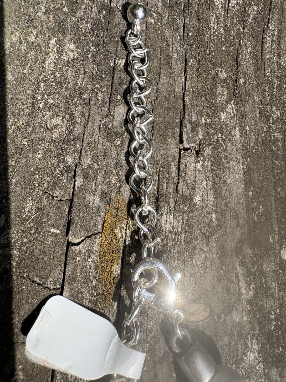 Chico’s Necklace Women’s Silver Tone Beaded City Boho Long Vintage