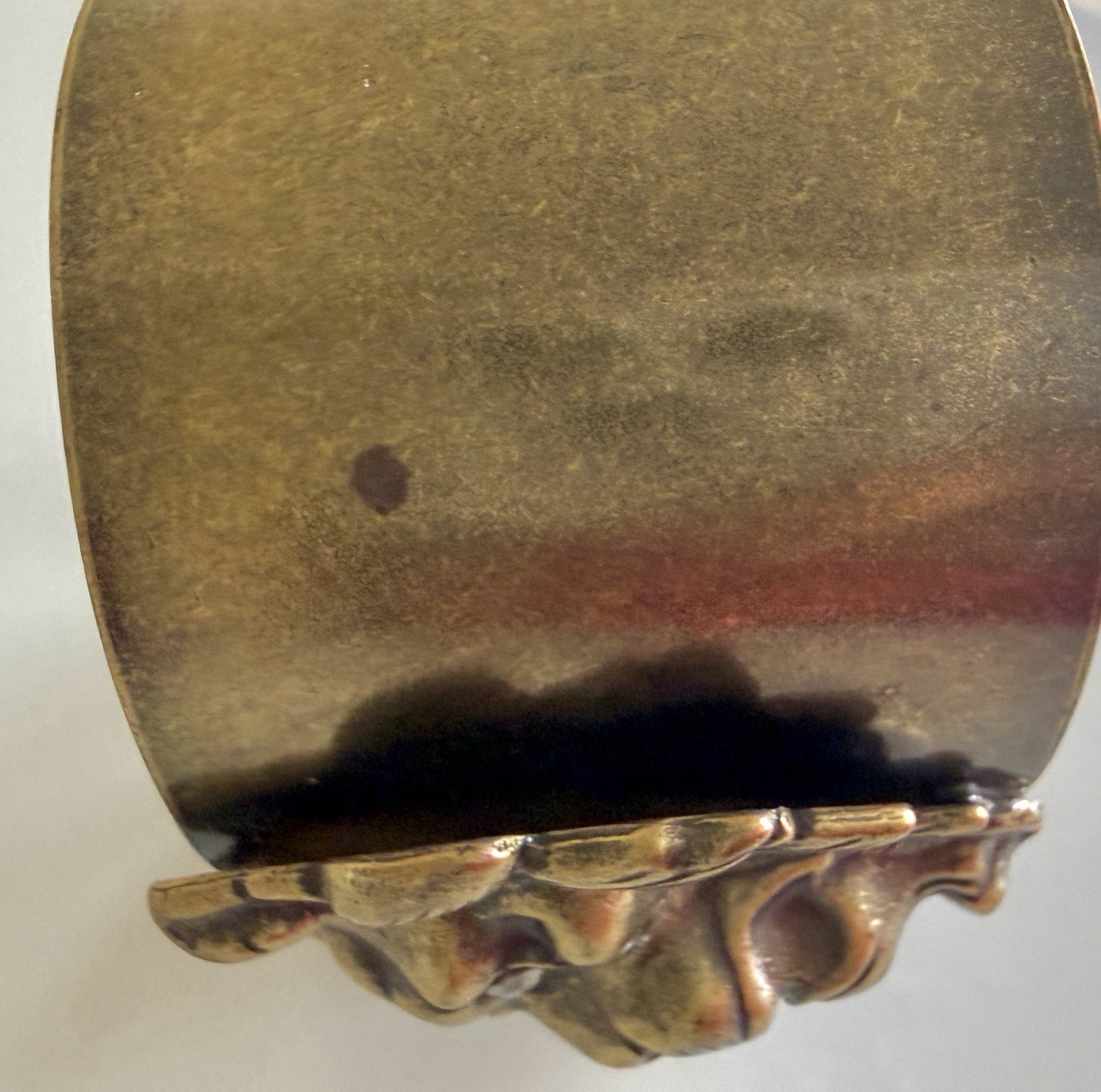1.75” Wide Lion Head Cuff Bracelet, Please See Description.
