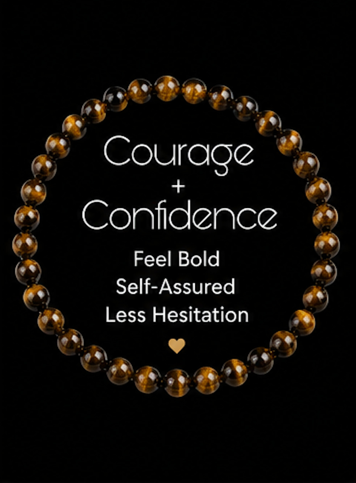 6mm Tiger’s Eye Bracelet Genuine Natural Crystal Beaded 1 PIECE or BULK 6 PACK