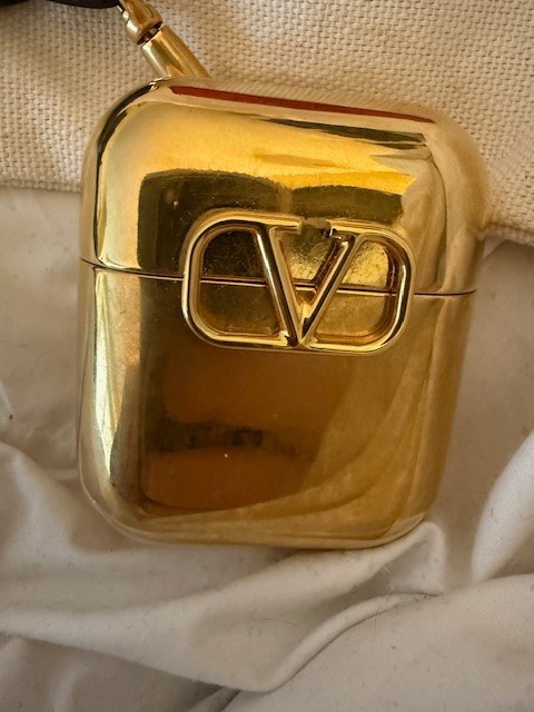 Valentino Garavani VLogo Airpods Case Necklace
