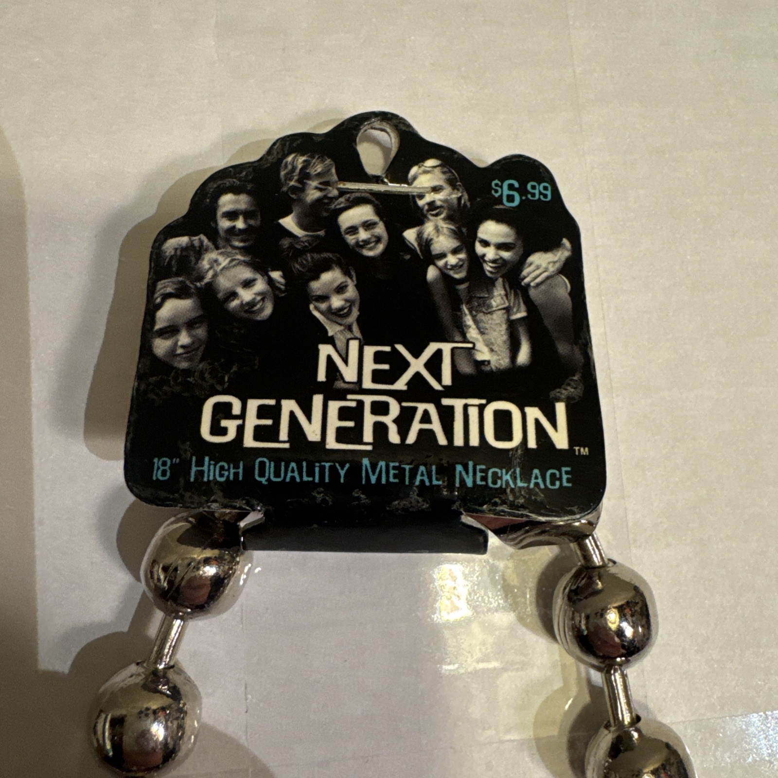 Vintage 2005 Novelty Inc Next Generation 18″ Heavy Chunky Ball Chain Necklace