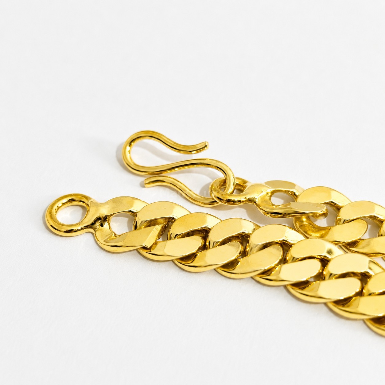 20″Premium Gold Filled Heavy Cuban Curb Chain | High Glossy Polish Necklace