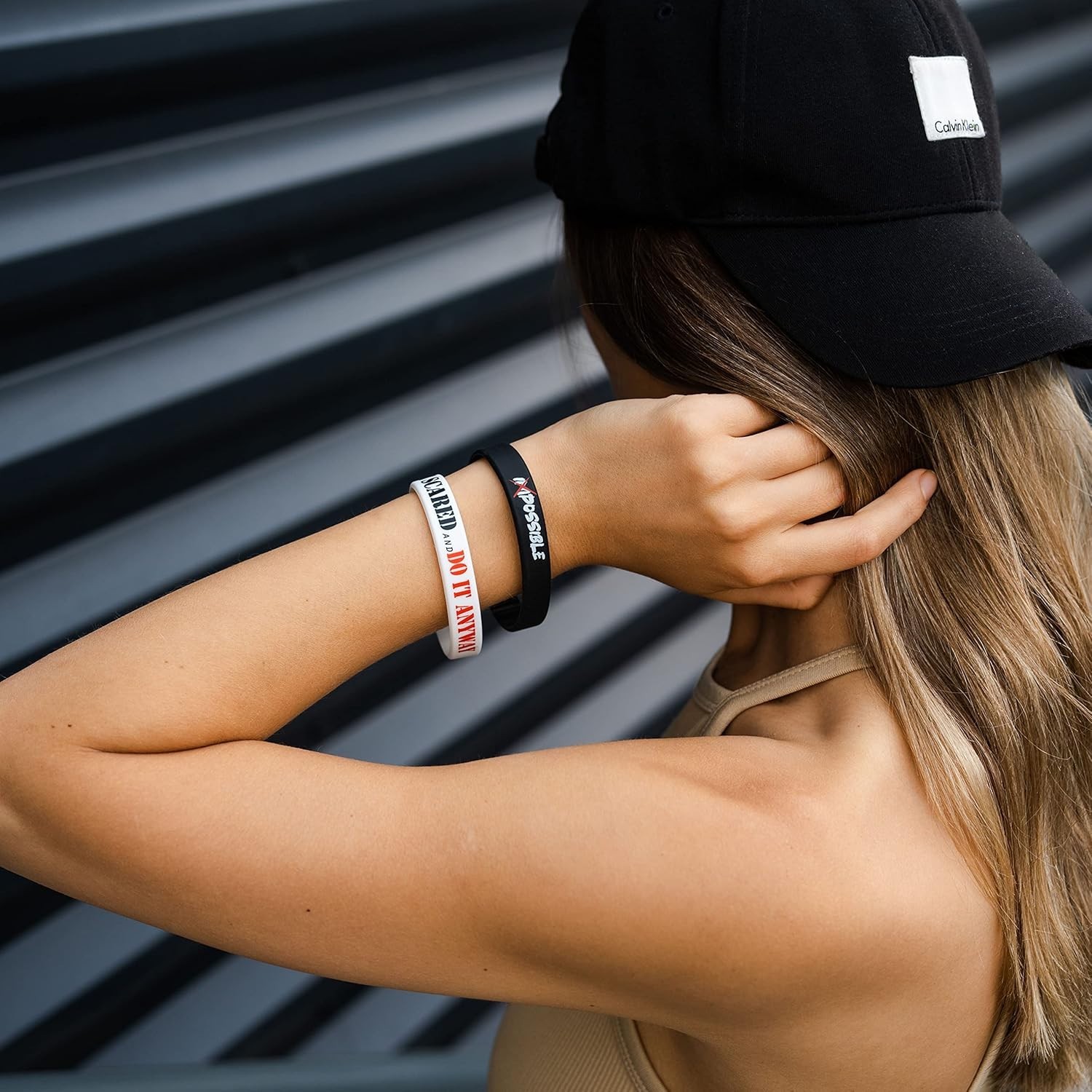 Unisex 12×8” Silicone Motivational Bracelets – Perfect Gift for Teens & Adults