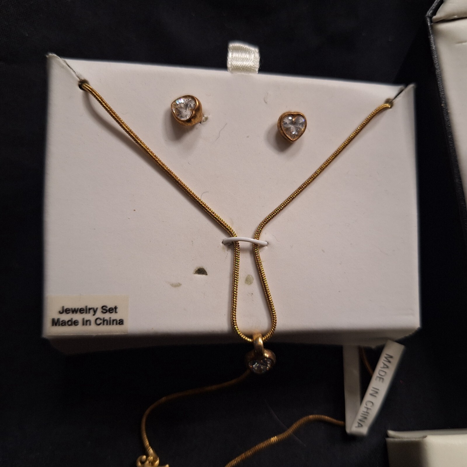 Vtg Natalie St. Claire watch earring necklace sets and other jewelry set