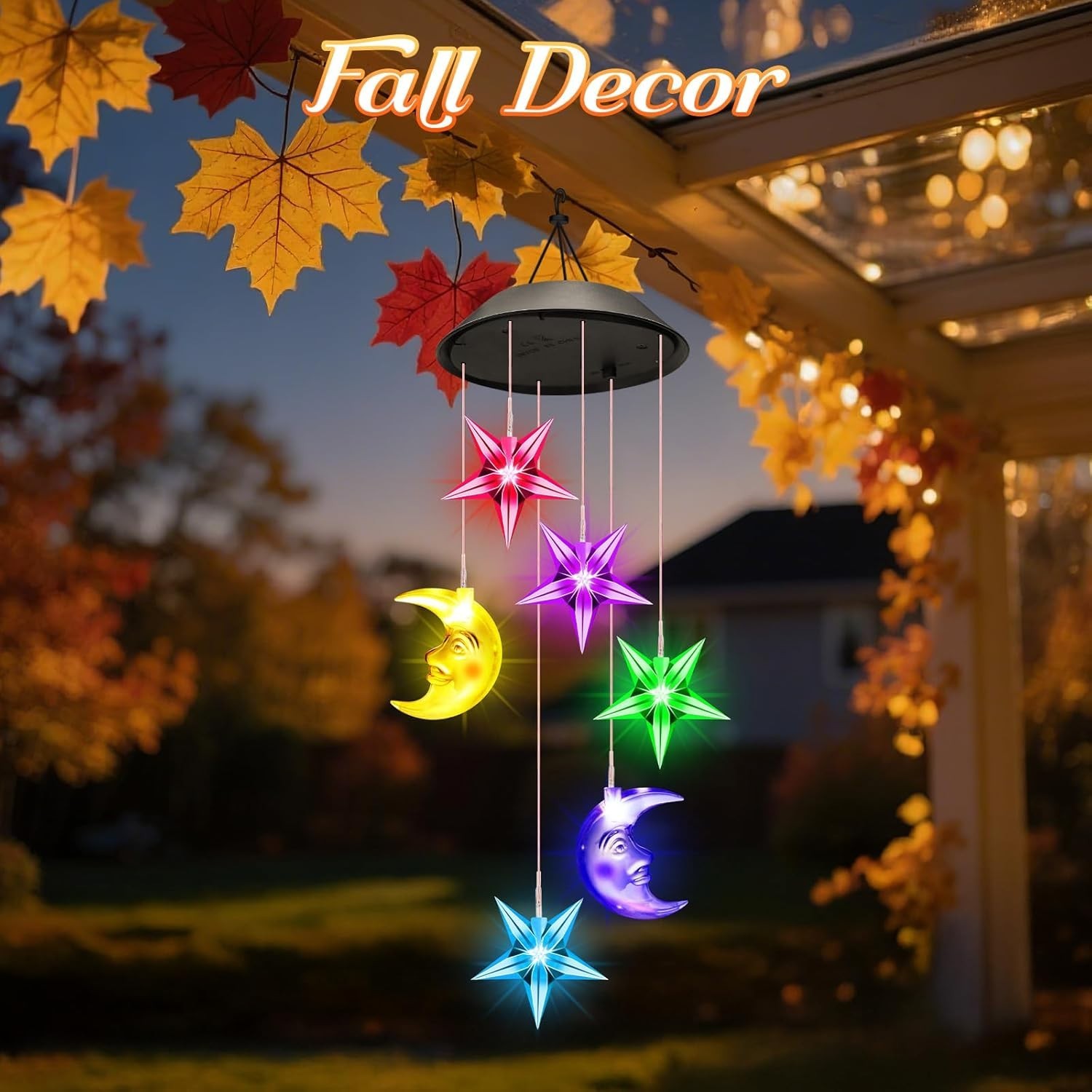 Birthday Gifts for Women Mom Grandma Her Wife, Solar Lights Outdoor Wind Chim…