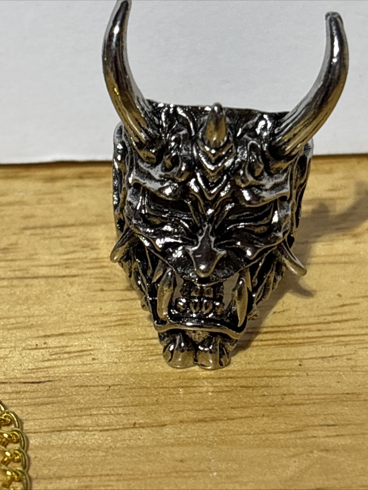 3-Bikers metal alloy classic skull rings Biker Gothic Style. 2-adjustable& Bonus
