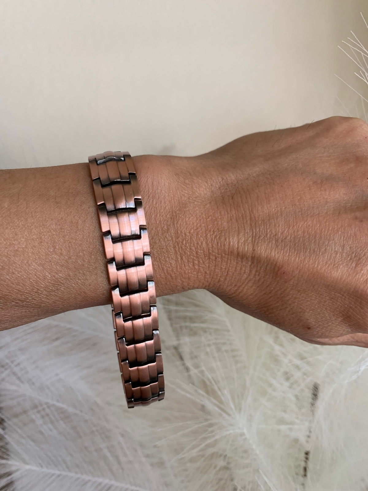 Gorgeous Pure Copper Magnetic Bracelet Men Women Arthritis Pain Relief Energy RX