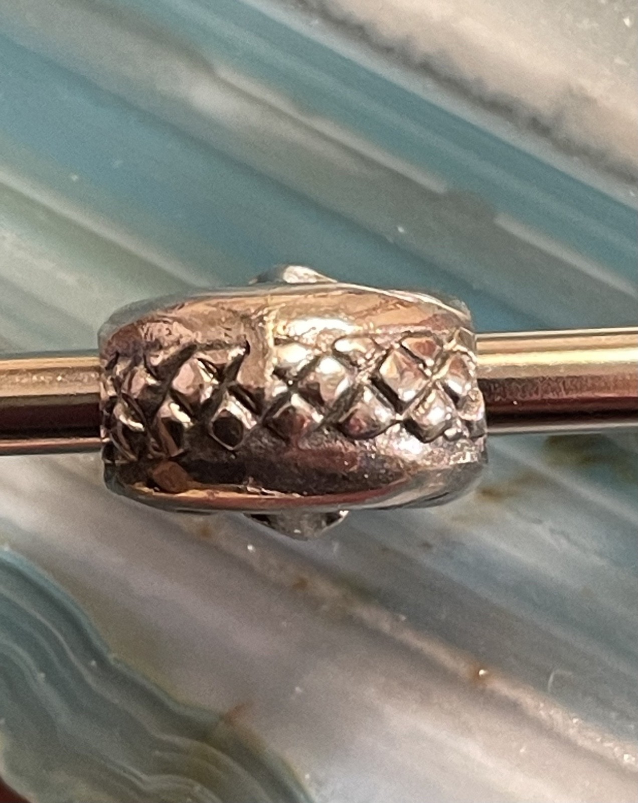 Redbalifrog Moon Man Two Faces, Fits Trollbeads , Beautiful! Rare HTF