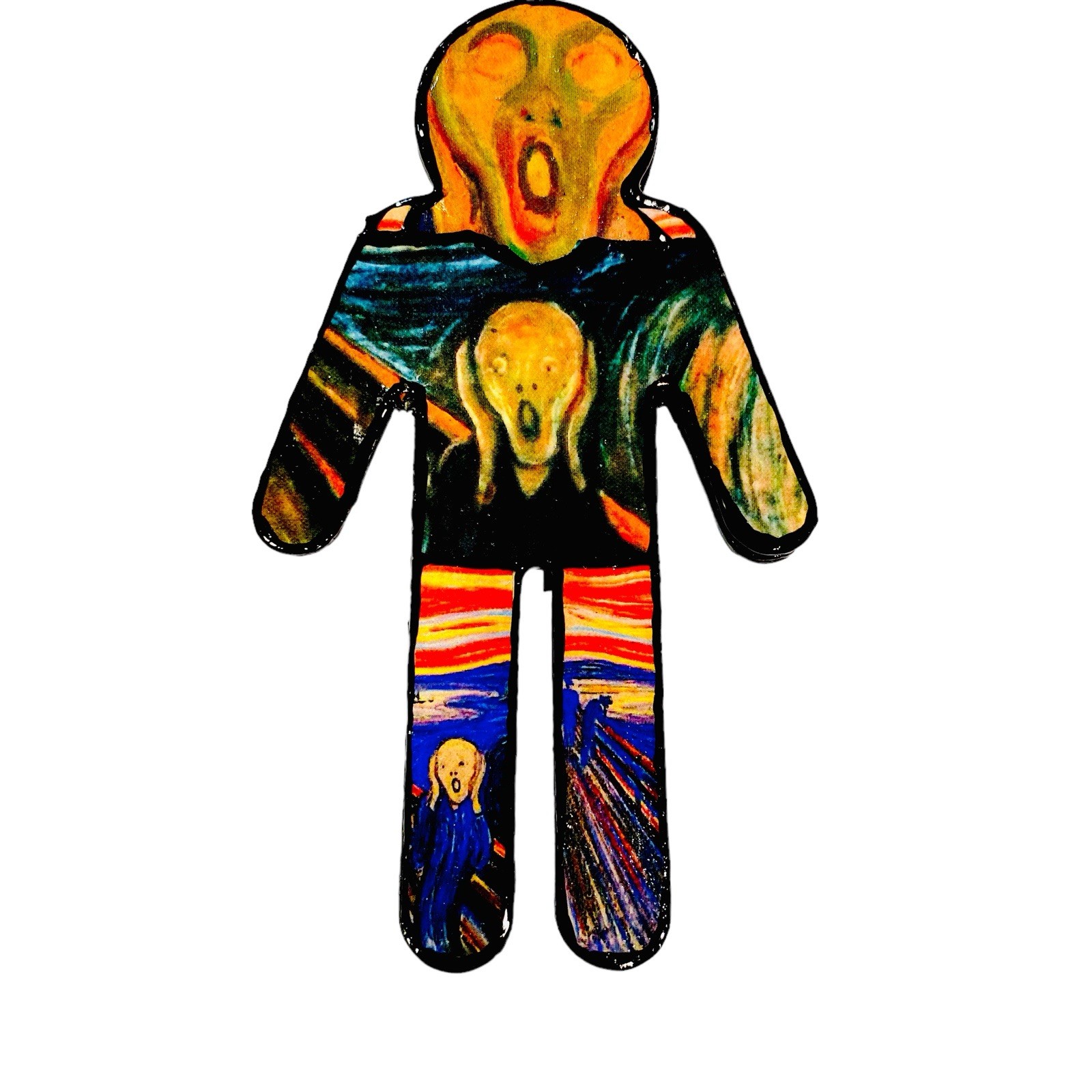 The Scream by Munch Art Lover People Pin