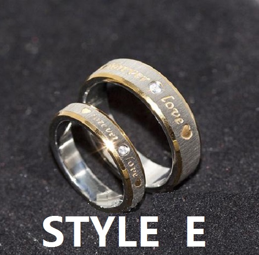 Hearts Forever Love Rings – His & Hers Many Styles, Several sizes – Clearance