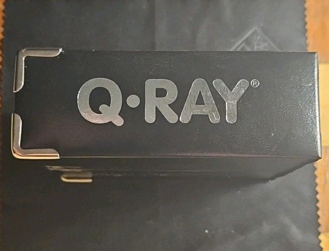 Q-Ray Deluxe Ionized Silver Wellness Bracelet – Medium – NOS – Vintage