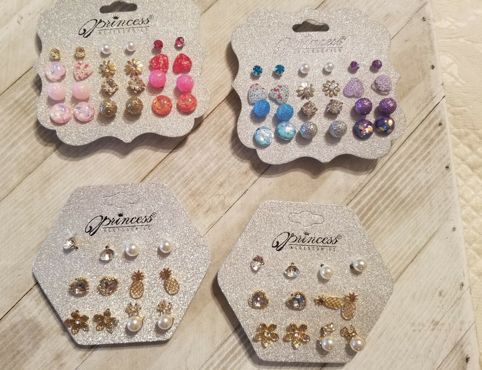 Wholesale Lot 60 or 120 Pairs New Assorted Cute Stud Dangle Earrings FREE SHIP