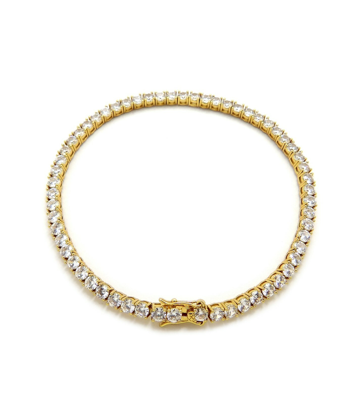 New Women’s Fashion Cubic Zirconia 4mm/10″,11″,12″ Tennis Chain Anklet RAK133
