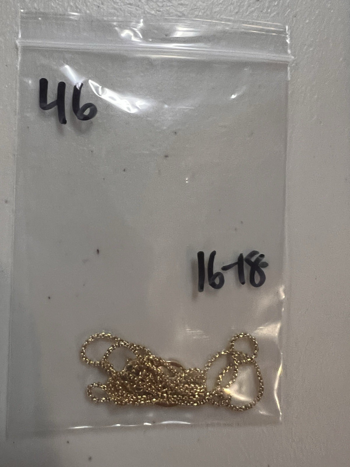 Gold Stainless Steel Rose Pendant Necklace 16-18 inch